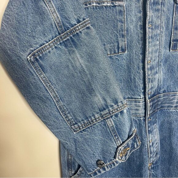 ETICA  Larson Utility Denim Jumpsuit NWT - Picture 8 of 14